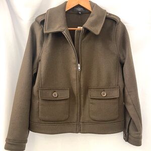 Talbots Wool Bomber Jacket